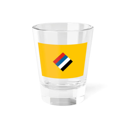 Flag of the Northeast Supreme Administrative Council fictional (China) Shot Glass 1.5oz 1.5oz - Go Mug Yourself