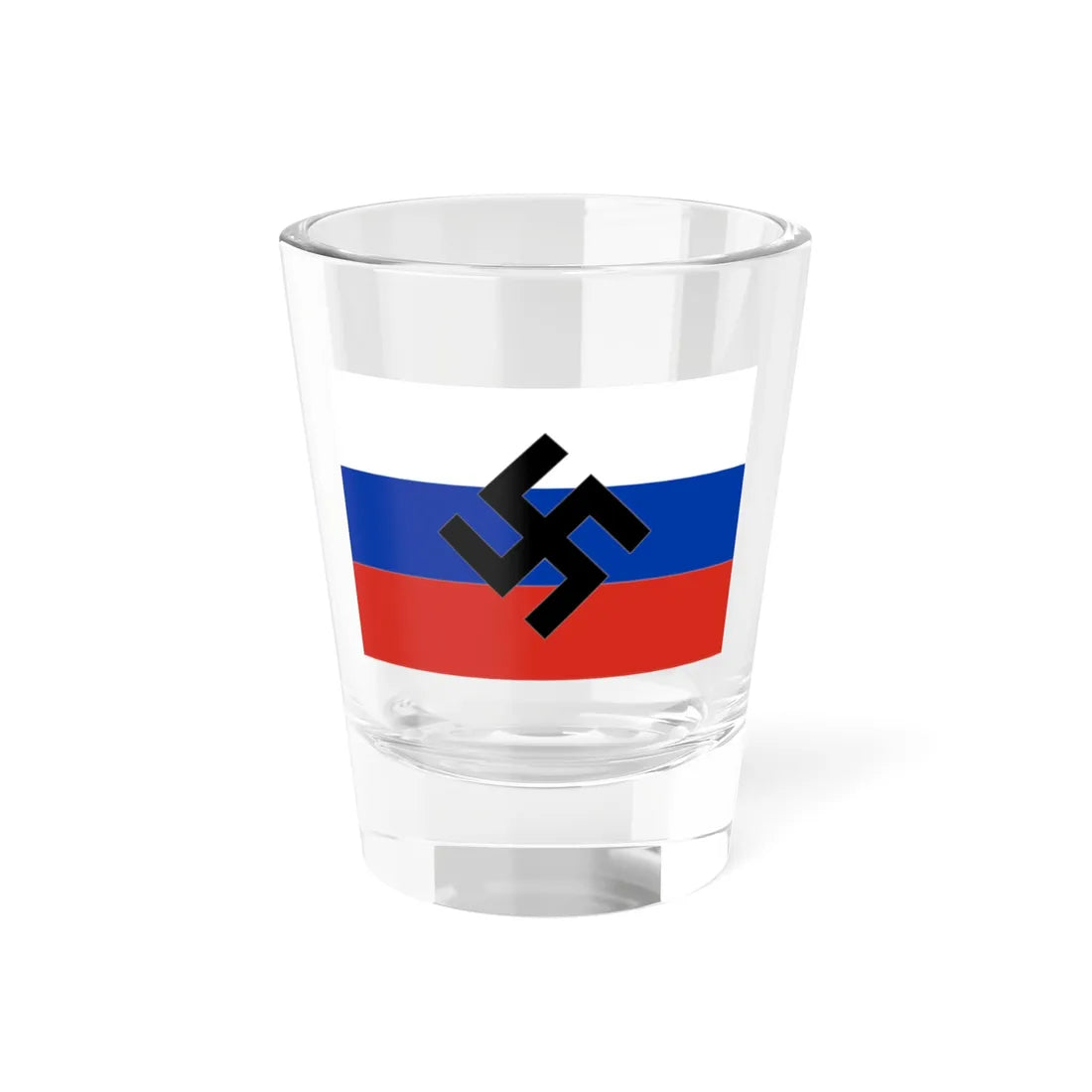 Flag of the Northern Alliance Party alternative (Russia) Shot Glass 1.5oz 1.5oz - Go Mug Yourself