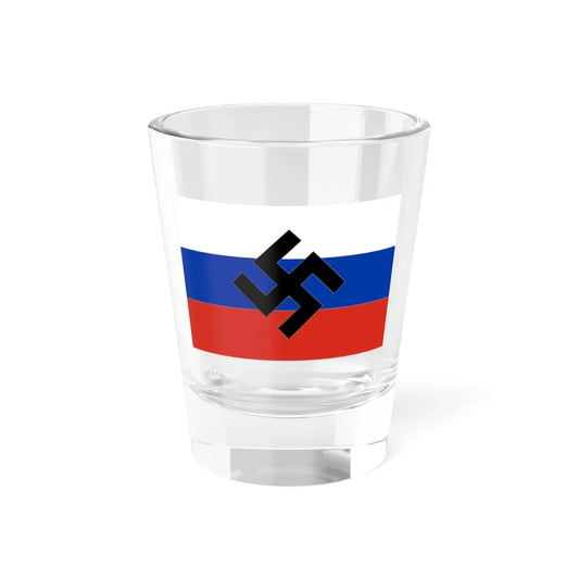 Flag of the Northern Alliance Party alternative (Russia) Shot Glass 1.5oz 1.5oz - Go Mug Yourself