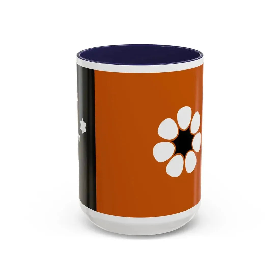 Flag of the Northern Territory Australia - Accent Coffee Mug 15oz Navy - Go Mug Yourself