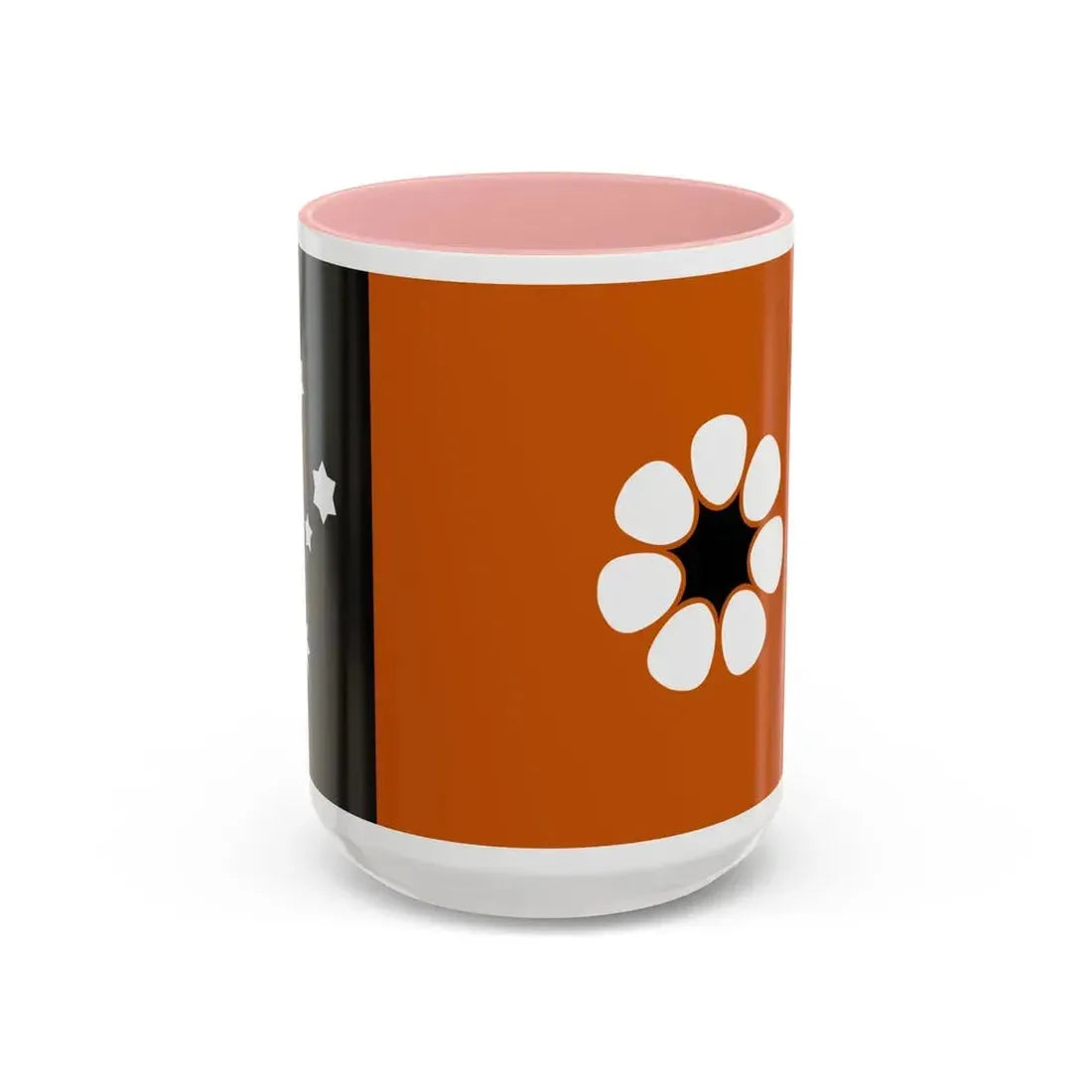 Flag of the Northern Territory Australia - Accent Coffee Mug 15oz Pink - Go Mug Yourself