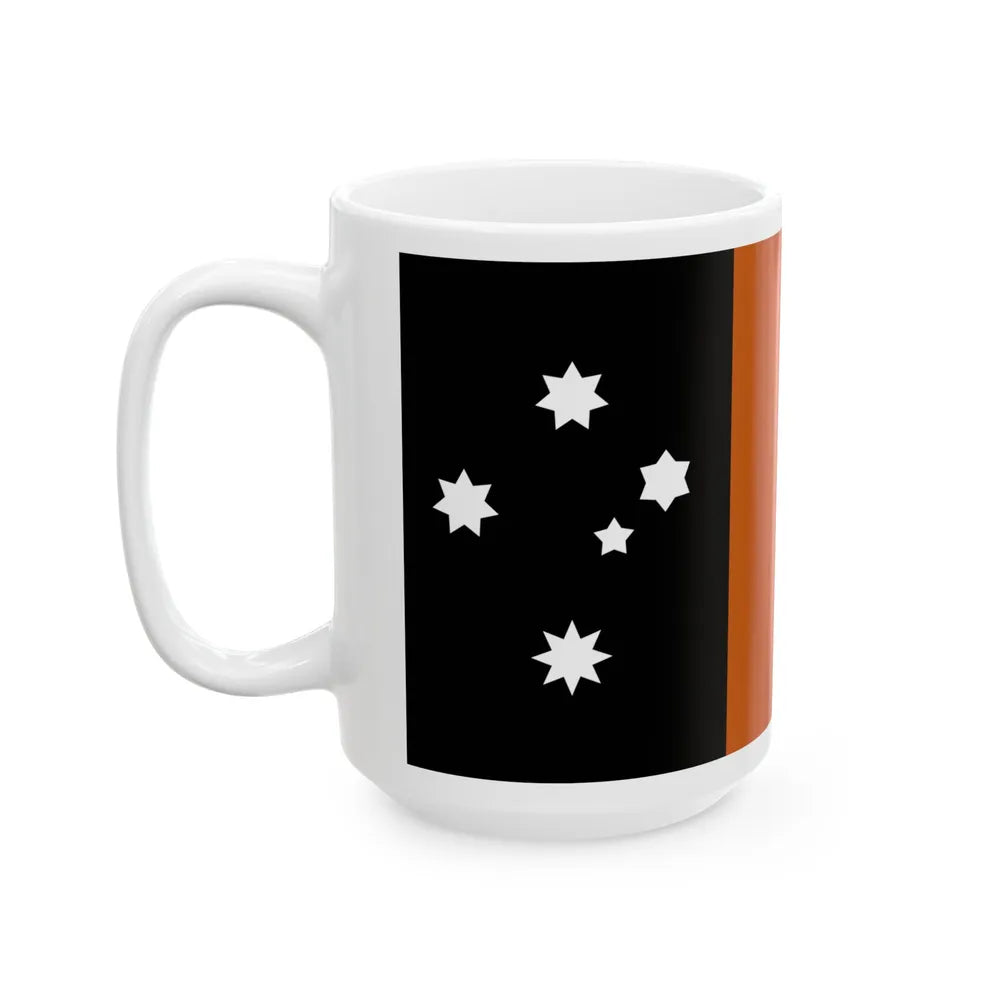 Flag of the Northern Territory Australia - White Coffee Mug-Go Mug Yourself