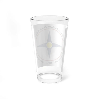 Flag of the NPU (Iraq) Pint Glass 16oz - Go Mug Yourself