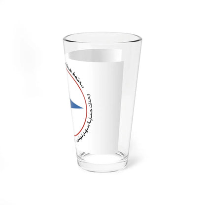 Flag of the NPU (Iraq) Pint Glass 16oz - Go Mug Yourself