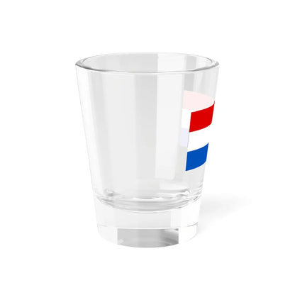 Flag of the of Kingdom of Dalmatia Slavonia and Croatia 1868-1918 (Austria) Shot Glass 1.5oz - Go Mug Yourself