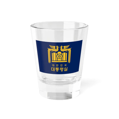 Flag of the Office of the President of the Republic of Korea (Korea) Shot Glass 1.5oz 1.5oz - Go Mug Yourself