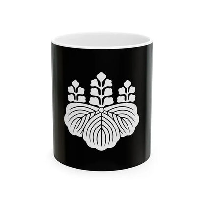 Flag of the Ogasawara Lords of Kokura in Buzen Province B (Japan) White Coffee Mug 11oz - Go Mug Yourself
