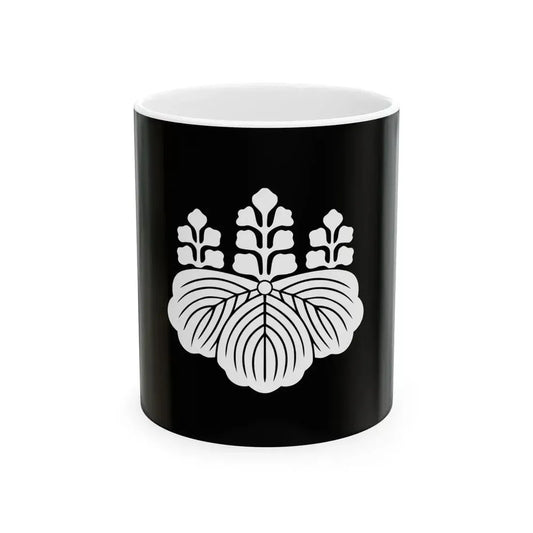 Flag of the Ogasawara Lords of Kokura in Buzen Province B (Japan) White Coffee Mug 11oz - Go Mug Yourself