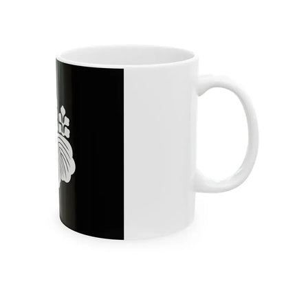 Flag of the Ogasawara Lords of Kokura in Buzen Province B (Japan) White Coffee Mug - Go Mug Yourself