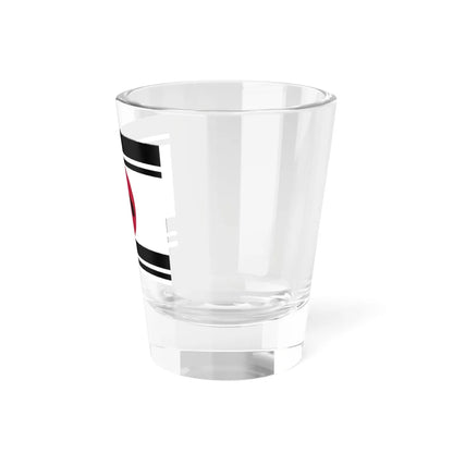 Flag of the Ogasawara Lords of Kokura in Buzen Province C (Japan) Shot Glass 1.5oz - Go Mug Yourself