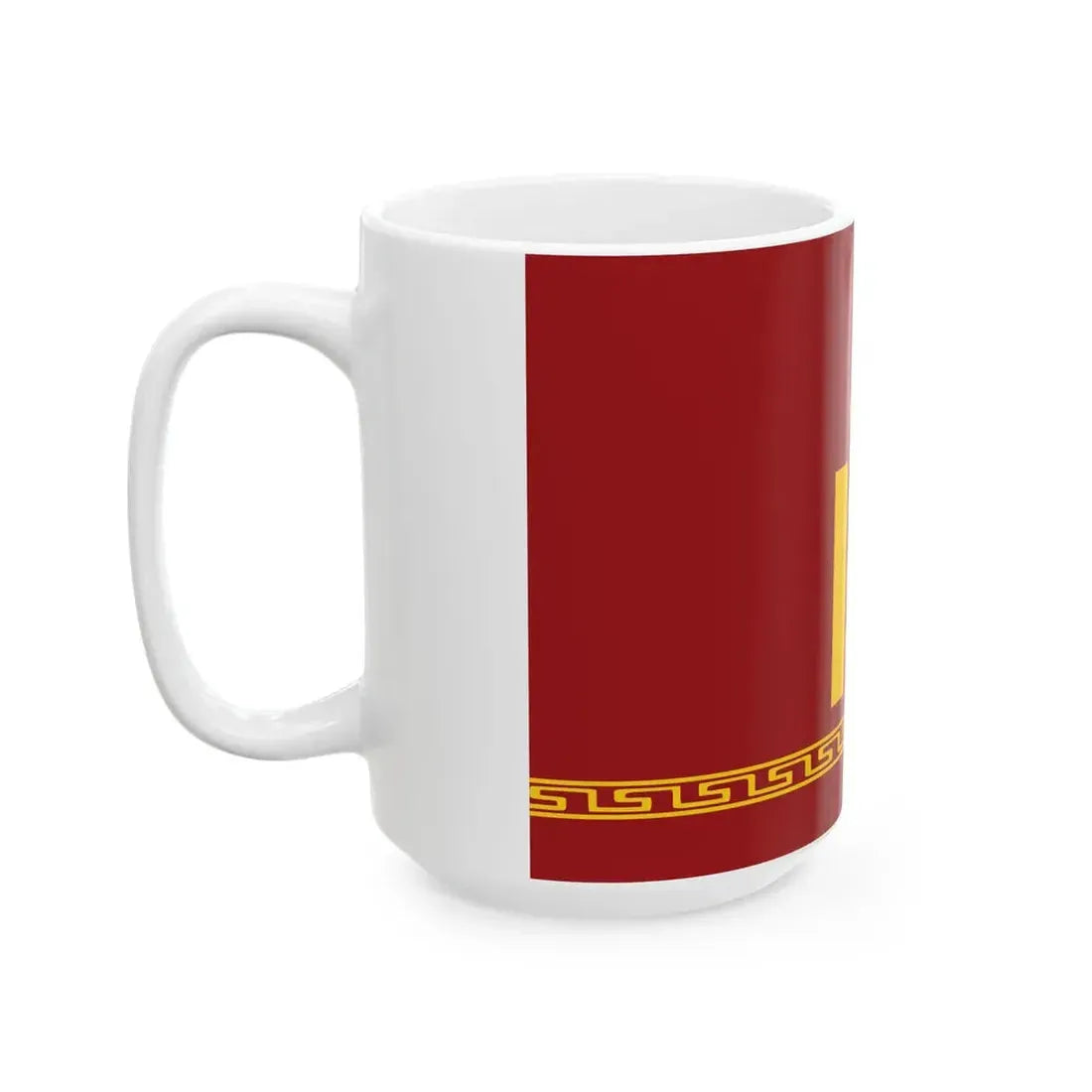 Flag of the Oirats (Mongolia) White Coffee Mug - Go Mug Yourself