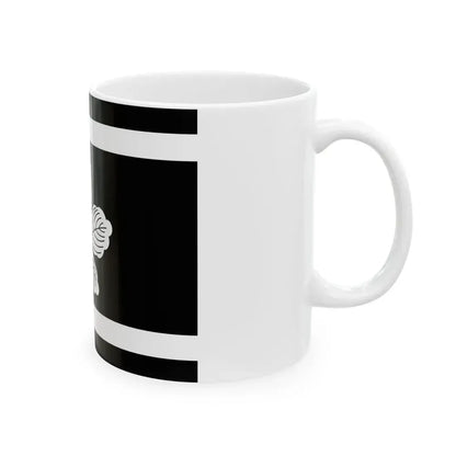 Flag of the Omura Lords of Omura in Hizen Province C (Japan) White Coffee Mug - Go Mug Yourself