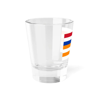 Flag of the Orange Free State (South Africa) Shot Glass 1.5oz - Go Mug Yourself