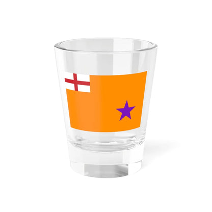 Flag of the Orange Order (United Kingdom) Shot Glass 1.5oz 1.5oz - Go Mug Yourself