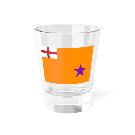Flag of the Orange Order (United Kingdom) Shot Glass 1.5oz 1.5oz - Go Mug Yourself