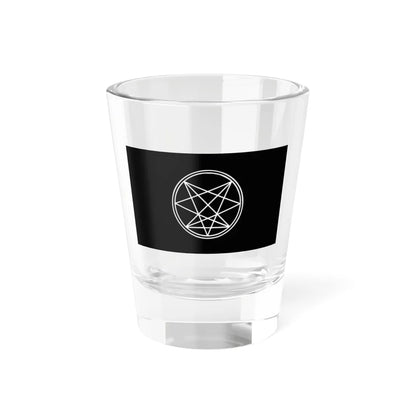 Flag of the Order of Nine Angles (Russia) Shot Glass 1.5oz 1.5oz - Go Mug Yourself