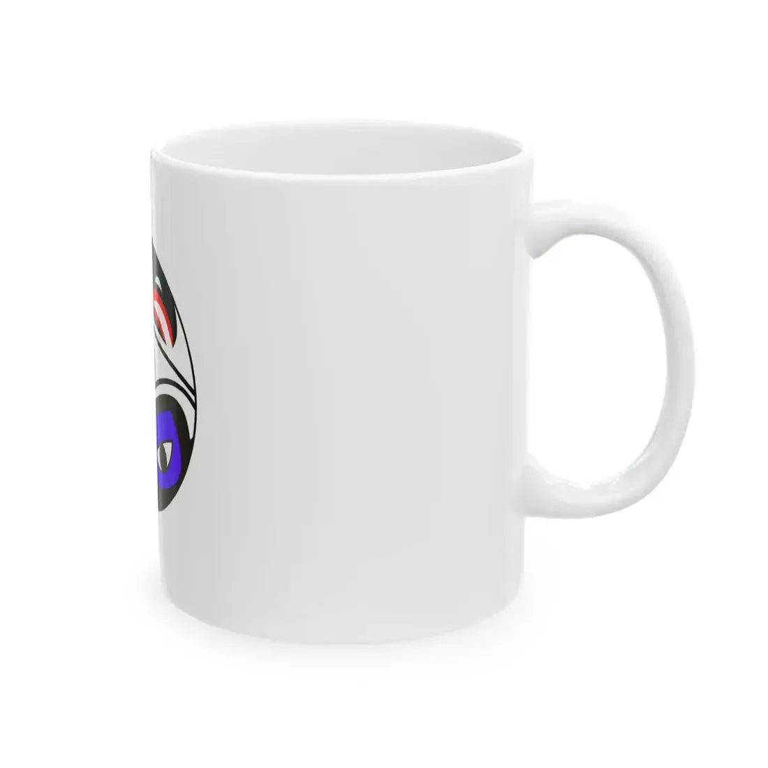 Flag of the Organized Village of Kake (United States) White Coffee Mug - Go Mug Yourself