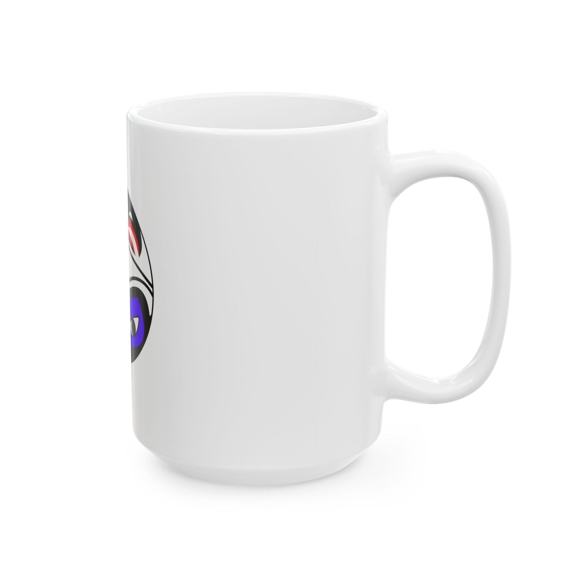 Flag of the Organized Village of Kake (United States) White Coffee Mug-Go Mug Yourself