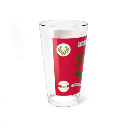 Flag of the Ormond Union Cavalry (Ireland) Pint Glass 16oz - Go Mug Yourself