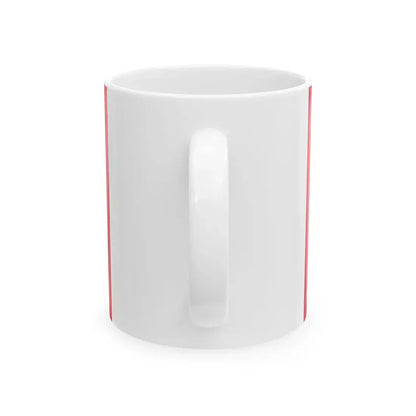Flag of the Ormond Union Cavalry (Ireland) White Coffee Mug - Go Mug Yourself