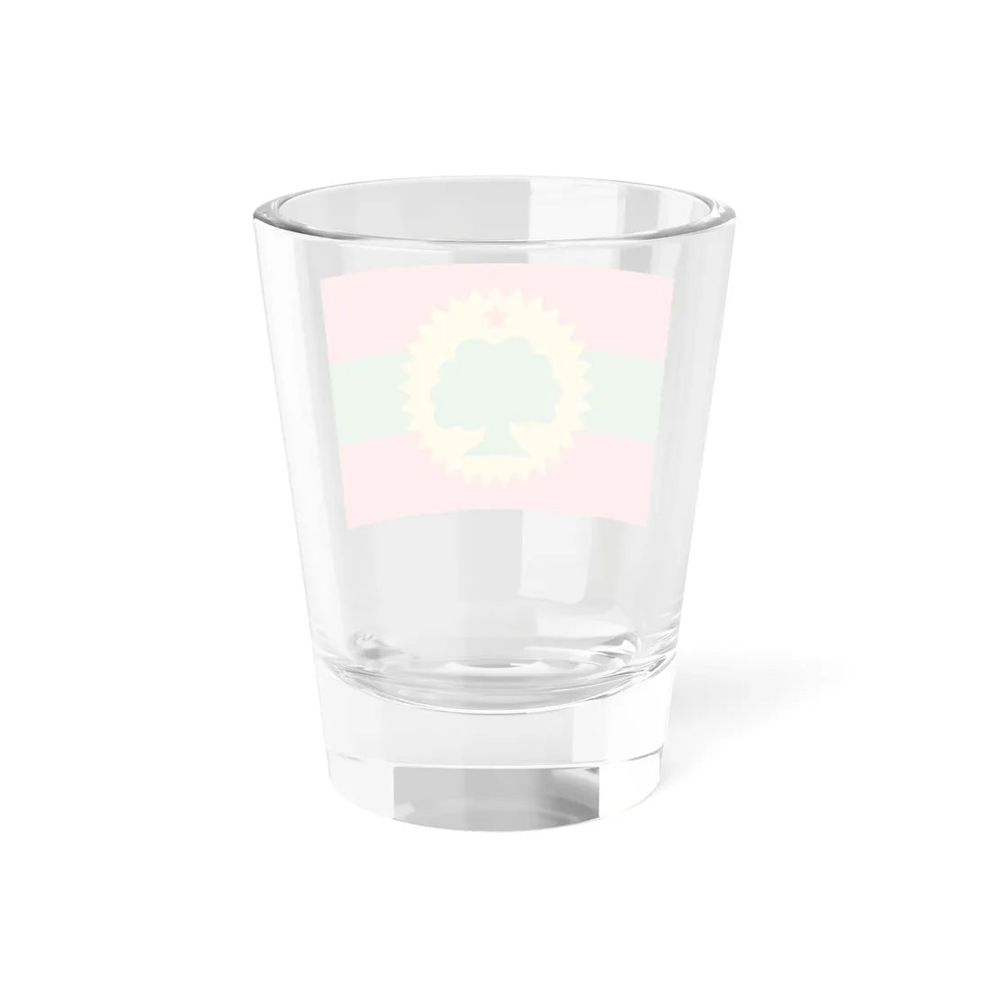 Flag of the Oromo Liberation Front (Ethiopia) Shot Glass 1.5oz - Go Mug Yourself