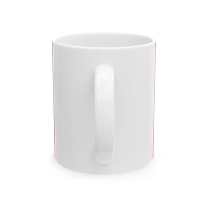 Flag of the Oromo Liberation Front (Ethiopia) White Coffee Mug - Go Mug Yourself