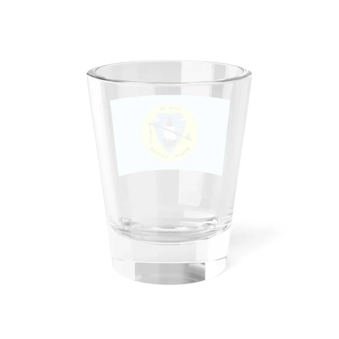 Flag of the Osage Nation (United States) Shot Glass 1.5oz - Go Mug Yourself
