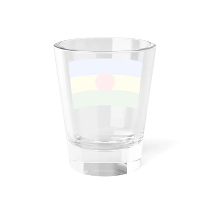 Flag of the Palaung people (Myanmar) Shot Glass 1.5oz - Go Mug Yourself