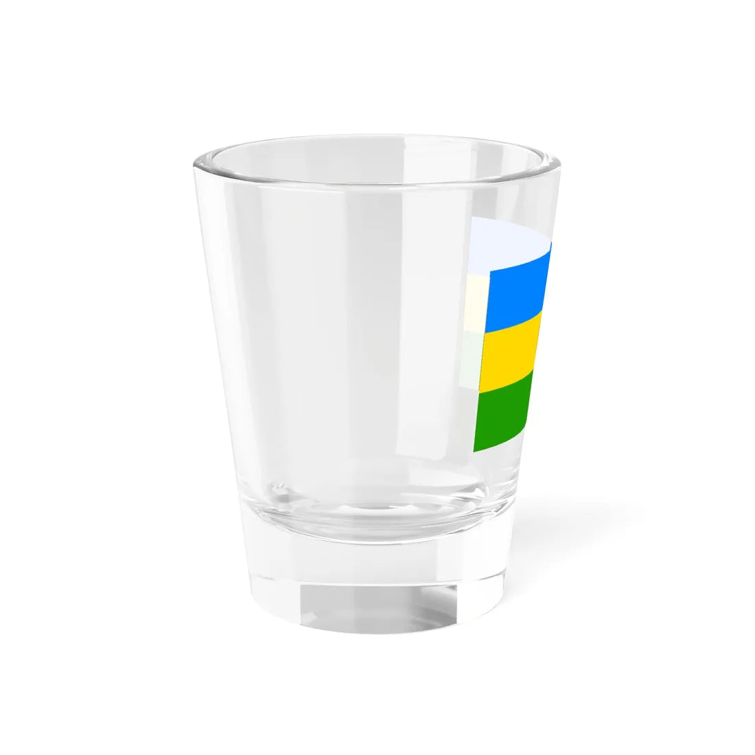 Flag of the Palaung people (Myanmar) Shot Glass 1.5oz - Go Mug Yourself