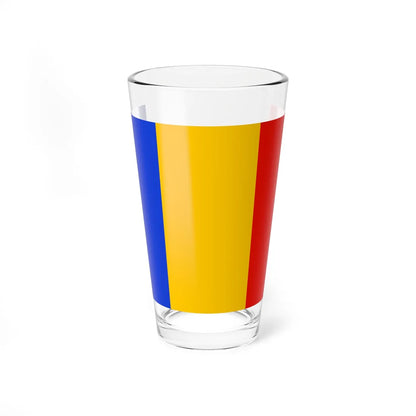 Flag of the Parthenopaean Republic (Italy) Pint Glass 16oz 16oz - Go Mug Yourself