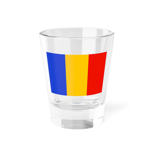 Flag of the Parthenopaean Republic (Italy) Shot Glass 1.5oz 1.5oz - Go Mug Yourself
