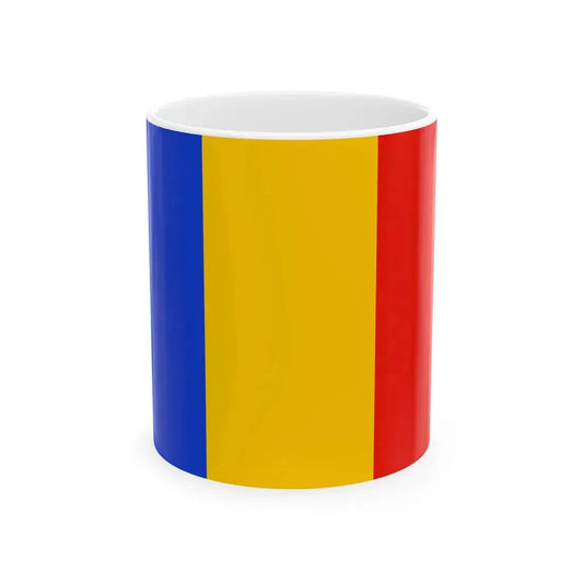 Flag of the Parthenopaean Republic (Italy) White Coffee Mug 11oz - Go Mug Yourself