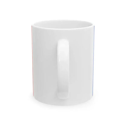 Flag of the Parthenopaean Republic (Italy) White Coffee Mug - Go Mug Yourself