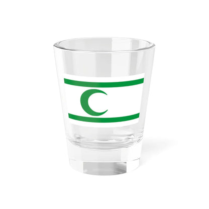 Flag of the Party of Democratic Action 1989-1990 (Bosnia and Herzegovina) Shot Glass 1.5oz 1.5oz - Go Mug Yourself