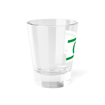 Flag of the Party of Democratic Action 1989-1990 (Bosnia and Herzegovina) Shot Glass 1.5oz - Go Mug Yourself