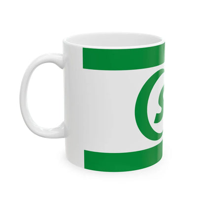Flag of the Party of Democratic Action 1996 (Bosnia and Herzegovina) White Coffee Mug - Go Mug Yourself