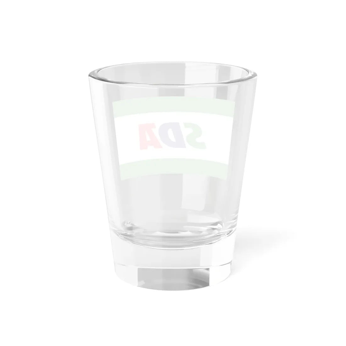 Flag of the Party of Democratic Action variant (Bosnia and Herzegovina) Shot Glass 1.5oz - Go Mug Yourself