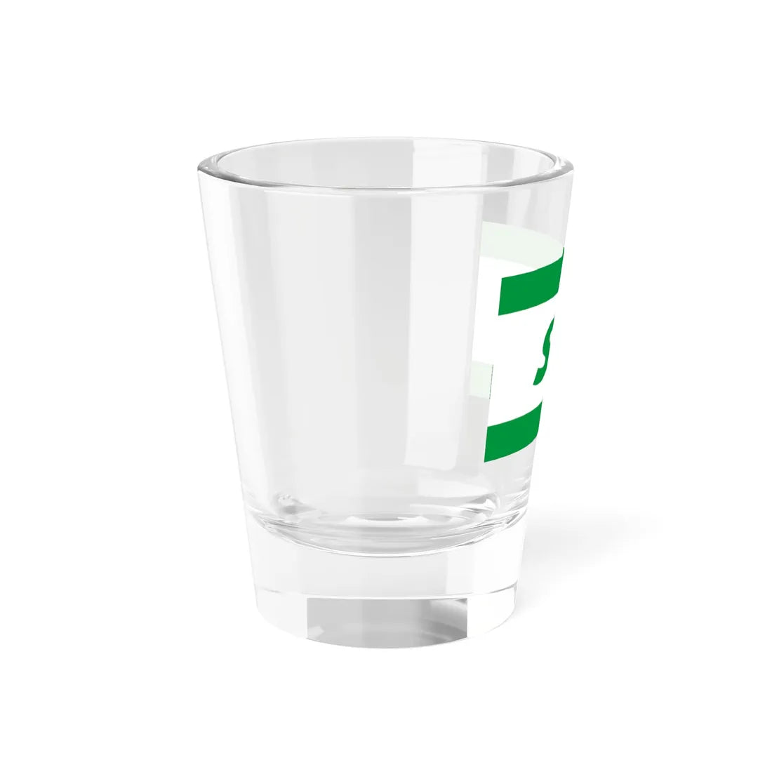 Flag of the Party of Democratic Action variant (Bosnia and Herzegovina) Shot Glass 1.5oz - Go Mug Yourself