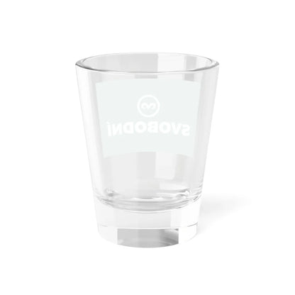 Flag of the Party of Free Citizens (Czech Republic) Shot Glass 1.5oz - Go Mug Yourself
