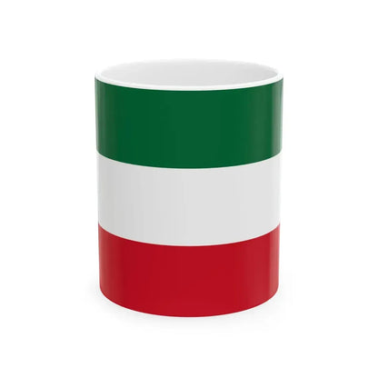 Flag of the Patriote movement Lower Canada (Canada) White Coffee Mug 11oz - Go Mug Yourself