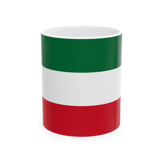 Flag of the Patriote movement Lower Canada (Canada) White Coffee Mug 11oz - Go Mug Yourself