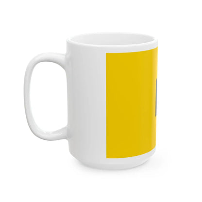 Flag of the Patriots of Ukraine (Ukraine) White Coffee Mug - Go Mug Yourself