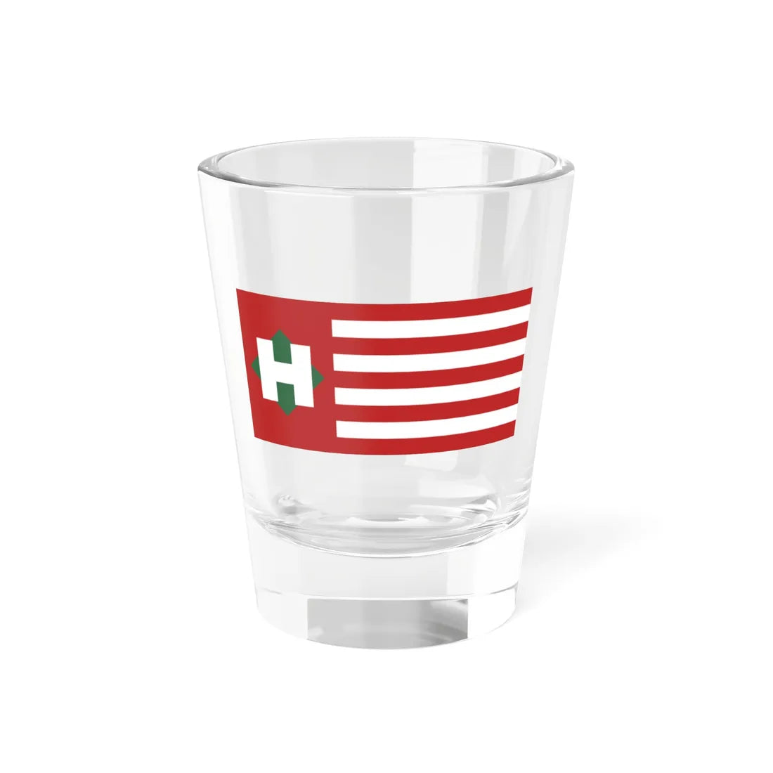 Flag of the Pax Hungarica Movement variant (Hungary) Shot Glass 1.5oz 1.5oz - Go Mug Yourself
