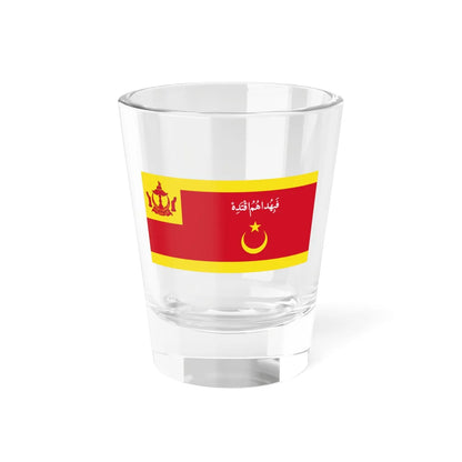Flag of the Pehin Datu Seri Maharaja (Brunei) Shot Glass 1.5oz 1.5oz - Go Mug Yourself