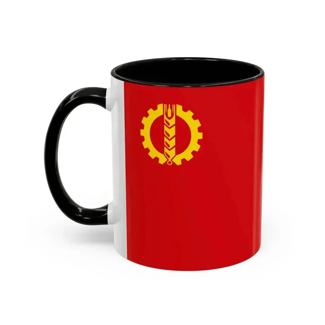 Flag of the People's Democratic Party of Afghanistan - Accent Coffee Mug - Go Mug Yourself