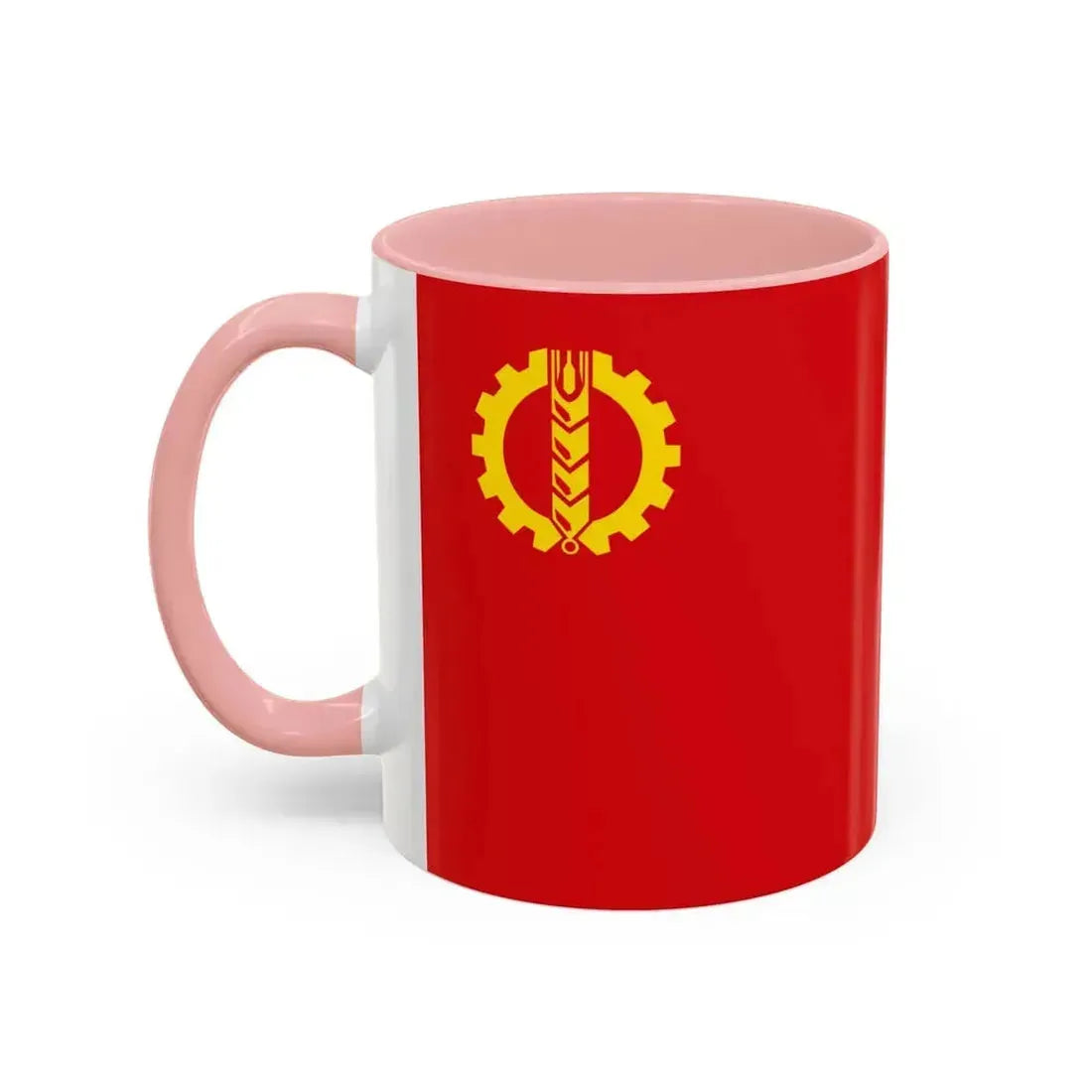 Flag of the People's Democratic Party of Afghanistan - Accent Coffee Mug - Go Mug Yourself