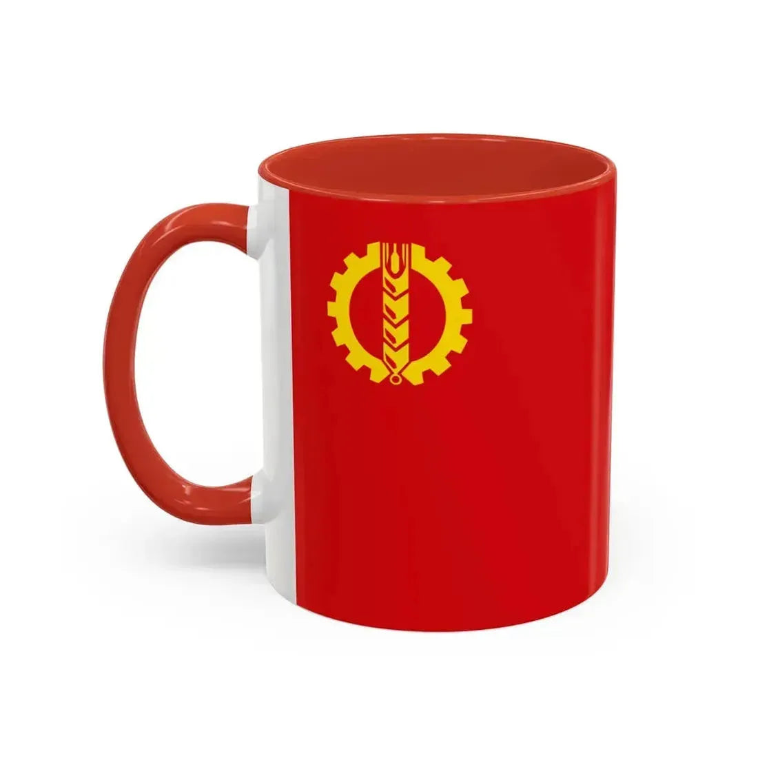 Flag of the People's Democratic Party of Afghanistan - Accent Coffee Mug - Go Mug Yourself