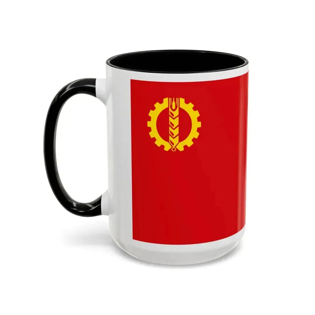 Flag of the People's Democratic Party of Afghanistan - Accent Coffee Mug - Go Mug Yourself