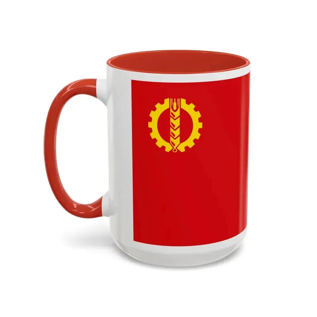 Flag of the People's Democratic Party of Afghanistan - Accent Coffee Mug - Go Mug Yourself