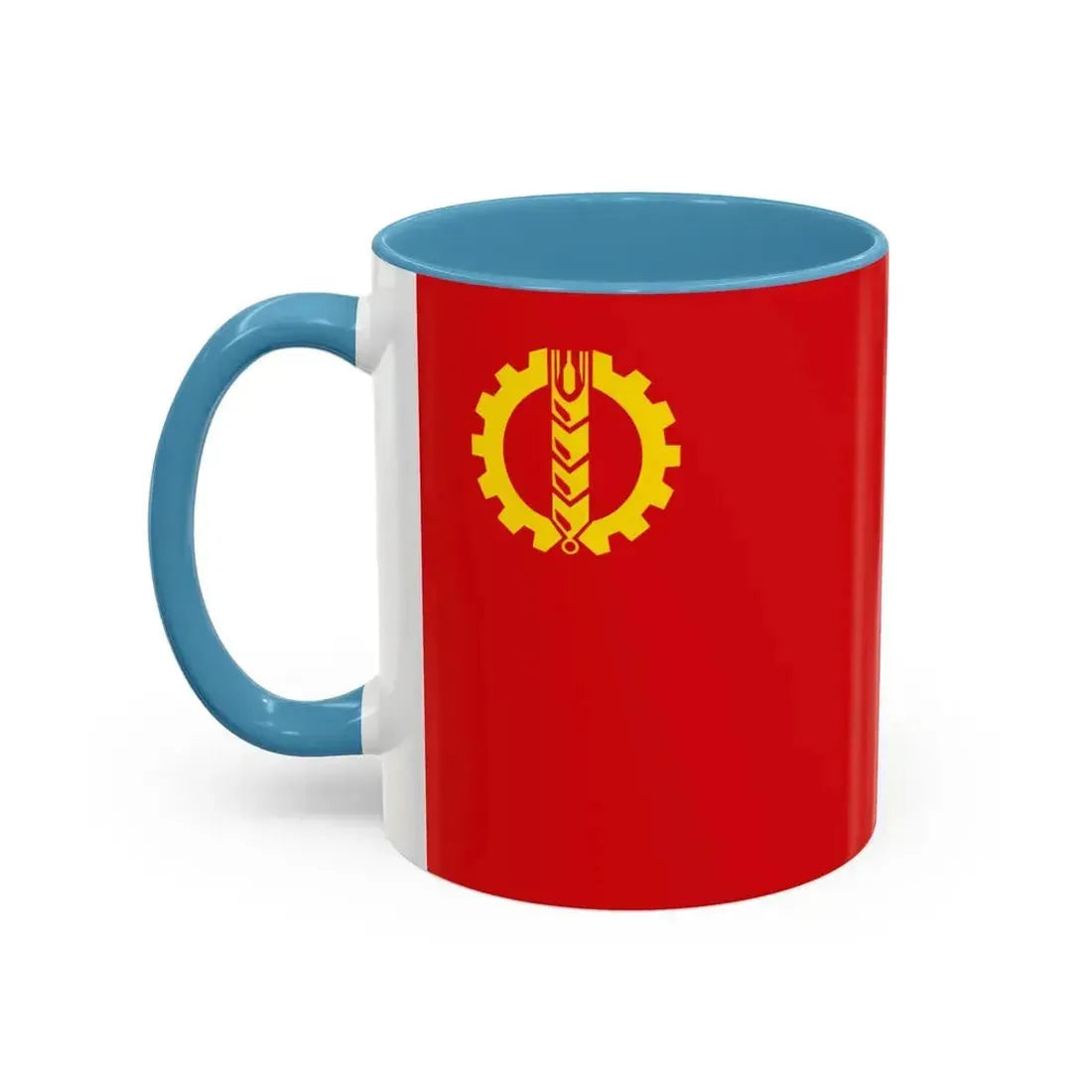 Flag of the People's Democratic Party of Afghanistan - Accent Coffee Mug - Go Mug Yourself
